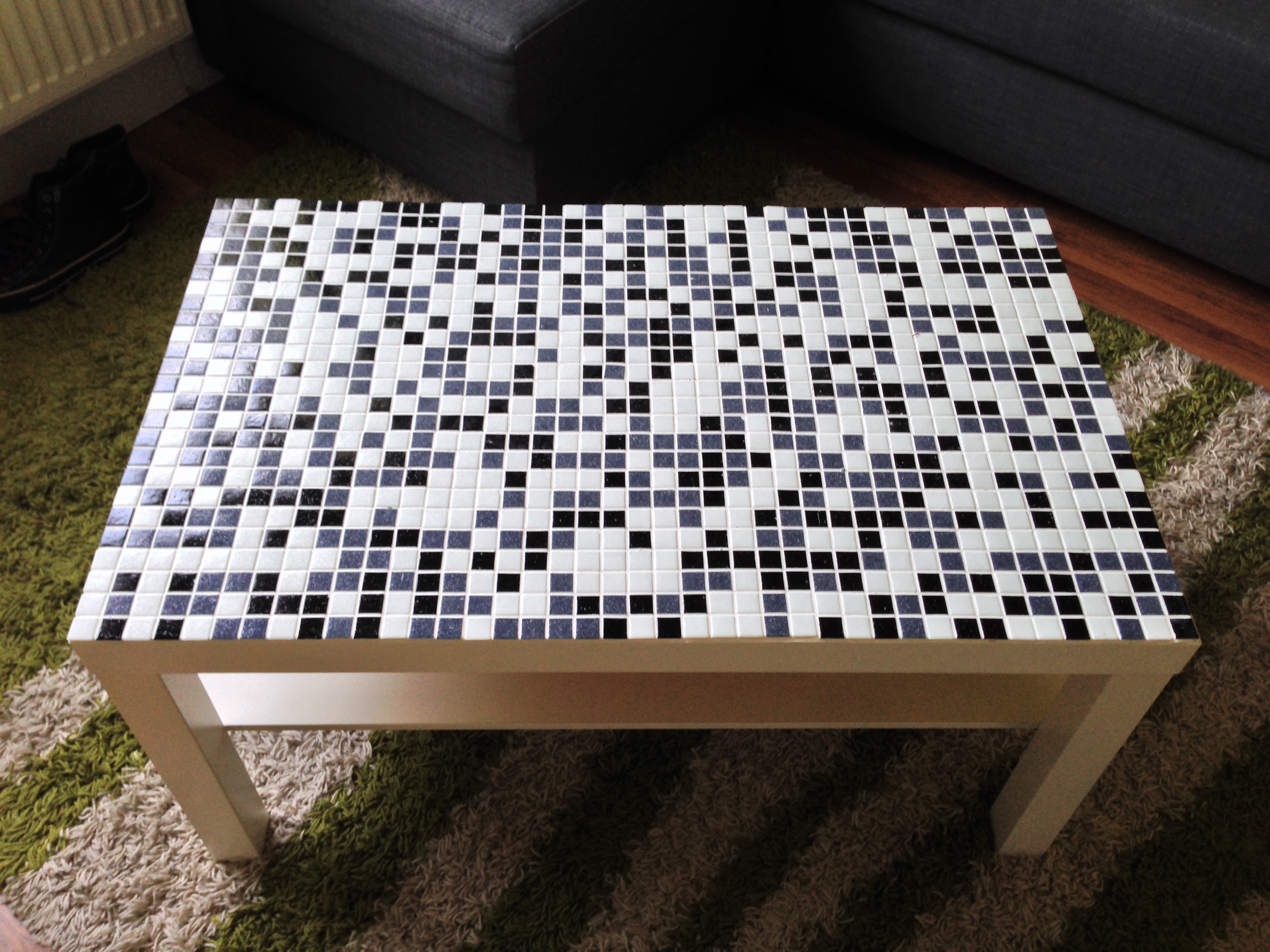 Ikea lack wohnzimmertisch mit mosaik verschönern – björn's techblog